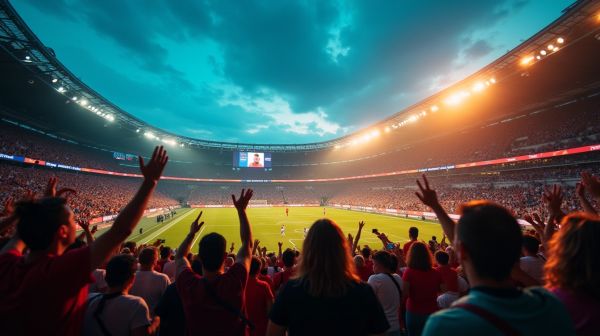 Regardez l'équipe en live lors des événements sportifs